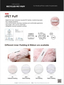 Recycled PET Puff