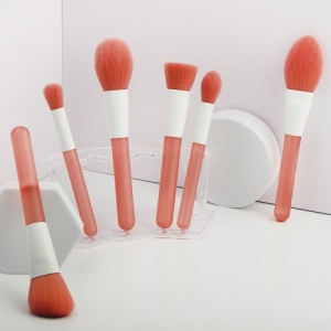 Cute Jelly Color Makeup Brush Set- Color Customizable