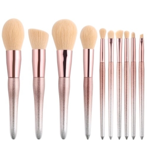 Gradient Glittery Makeup Brushes Multi-purpose Beauty Tools