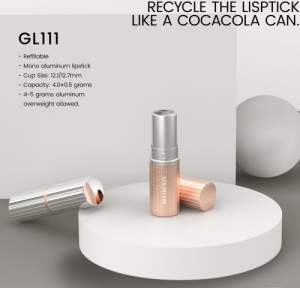 Mono Aluminum Lipstick GL111 Refillable
