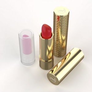 Aluminum refillable lipstick